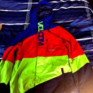 Volcom Boys Snowboarding Jacket Size Small